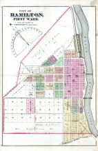 Hamilton City - Ward 1, Butler County 1875